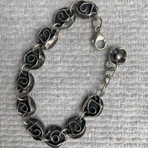 Sherry Tinsman sterling silver bracelet